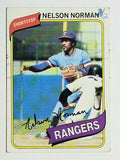 1980 Topps #518 Nelson Norman RC (GOOD)