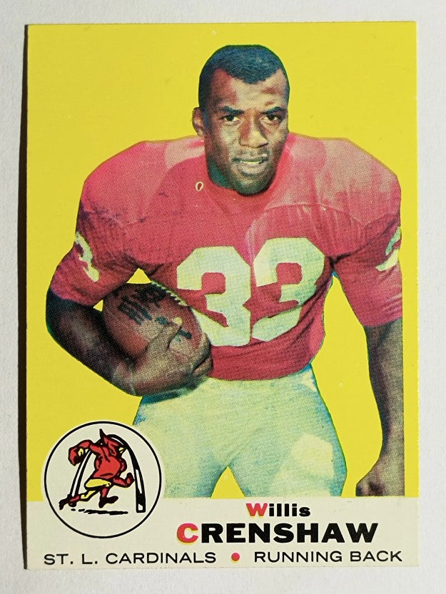 1969 Topps #21 Willis Crenshaw (NM)