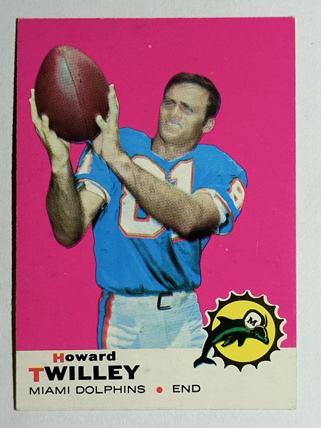 1969 Topps #28 Howard Twilley (EXMT)