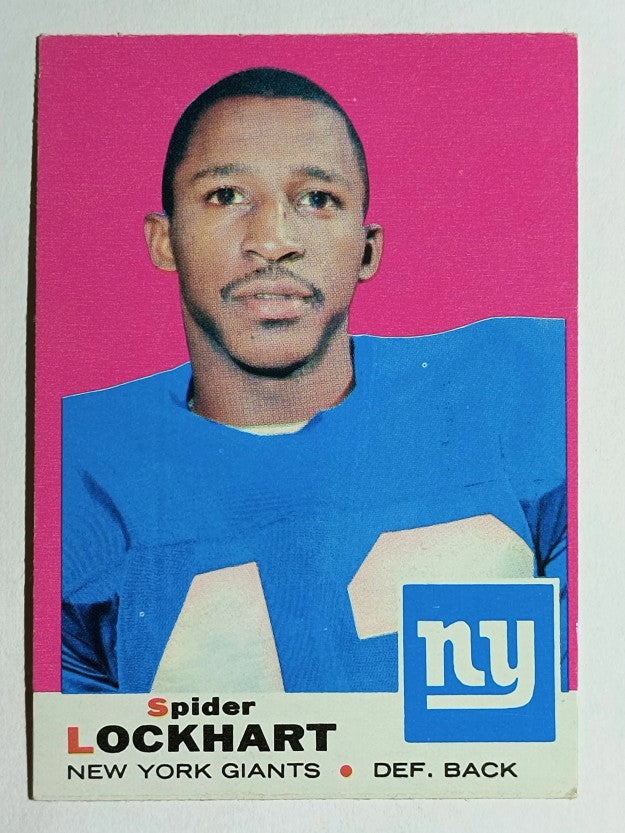 1969 Topps #37 Spider Lockhart (EXMT)