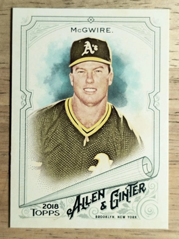 2018 Topps Allen and Ginter #212 Mark McGwire
