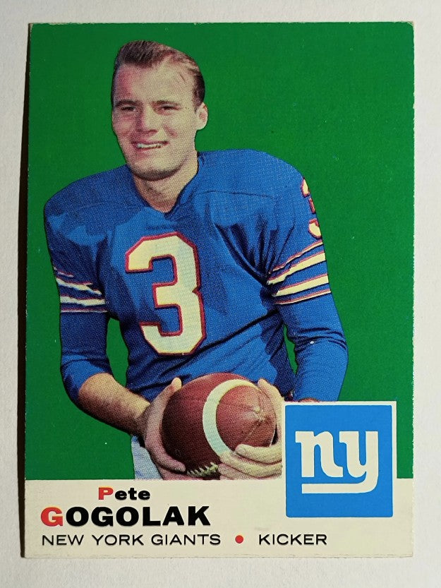 1969 Topps #62 Pete Gogolak (EXMT)