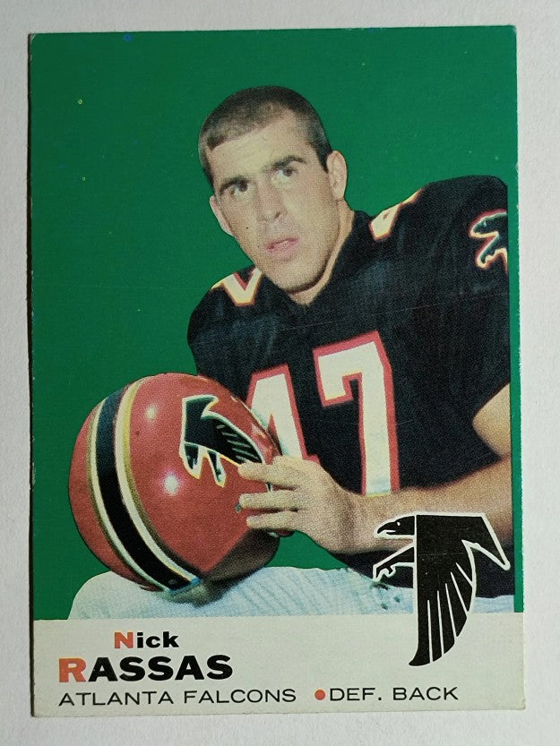 1969 Topps #71 Nick Rassas RC (EX)