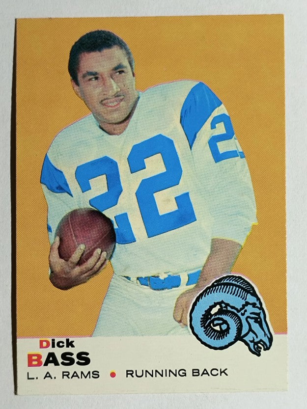 1969 Topps #81 Dick Bass (NM)