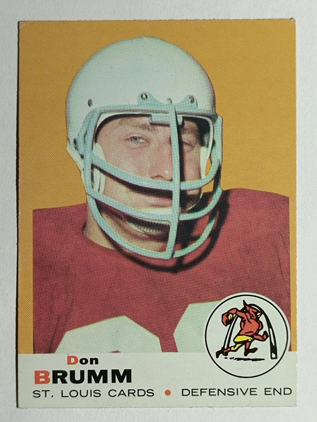 1969 Topps #87 Don Brumm RC (EX)