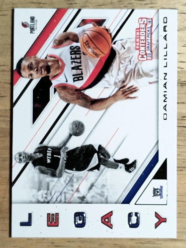 2018-19 Panini Contenders Draft Picks Legacy #6 Damian Lillard