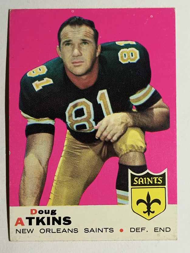 1969 Topps #105 Doug Atkins (EX)