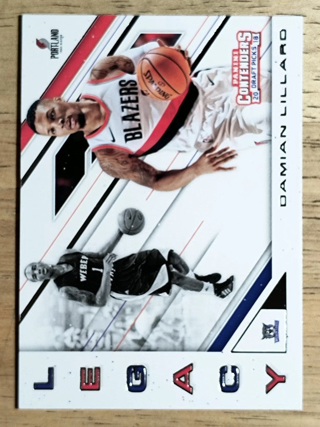 2018-19 Panini Contenders Draft Picks Legacy #6 Damian Lillard
