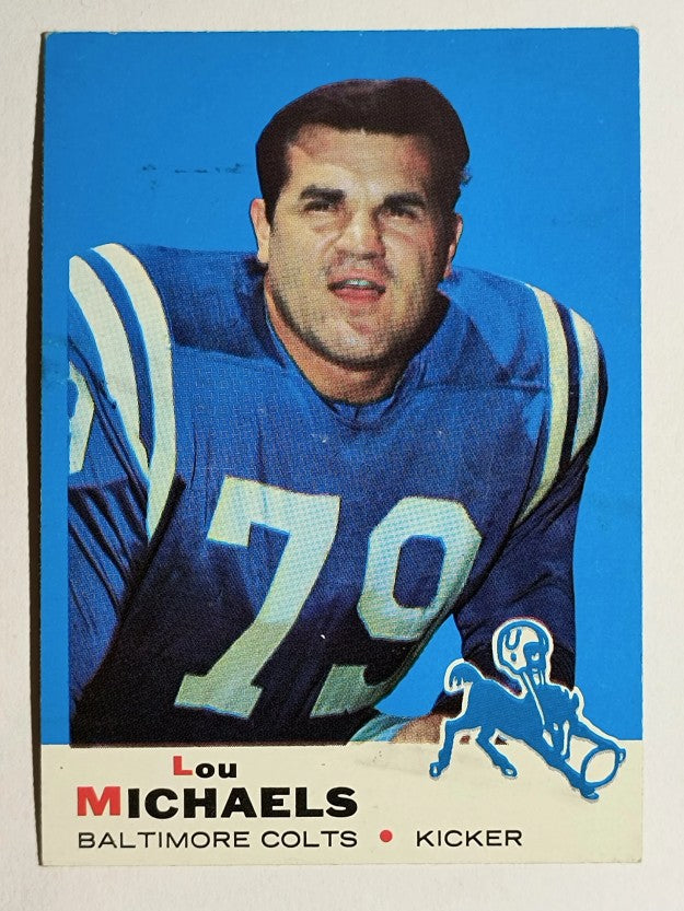 1969 Topps #116 Lou Michaels (EX)