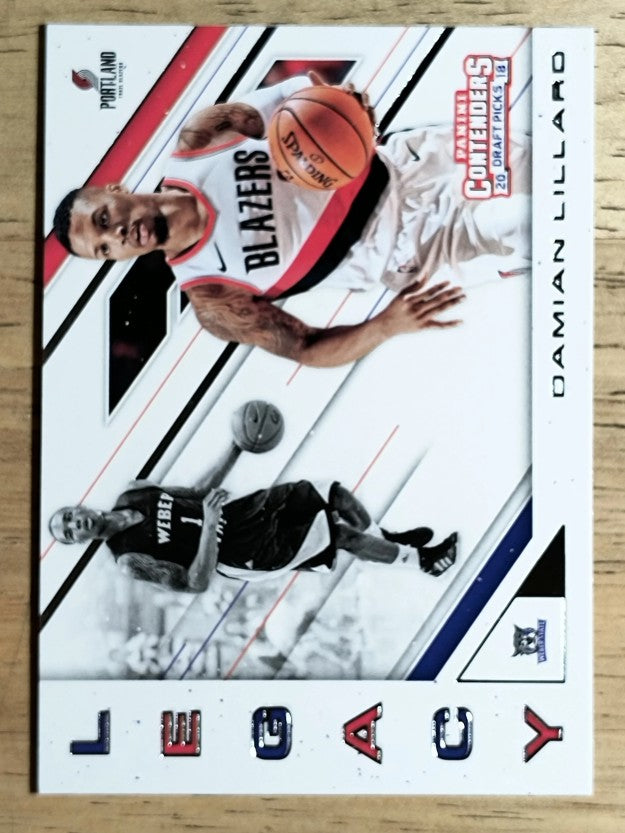 2018-19 Panini Contenders Draft Picks Legacy #6 Damian Lillard
