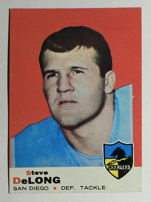 1969 Topps #129 Steve DeLong (EXMT)