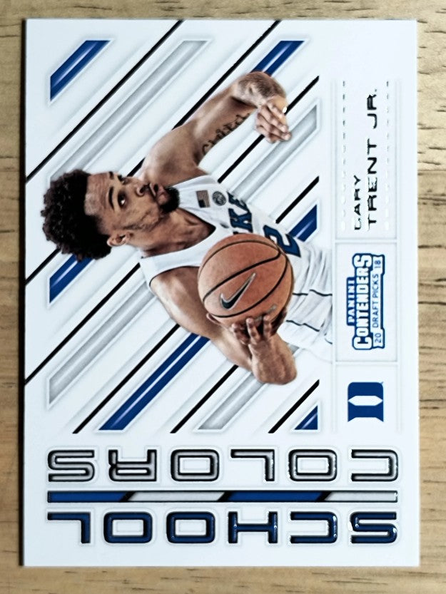 2018-19 Panini Contenders Draft Picks School Colors #17 Gary Trent Jr.
