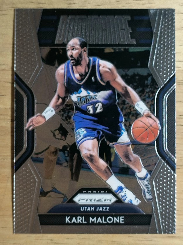 2018-19 Panini Prizm Dominance #12 Karl Malone