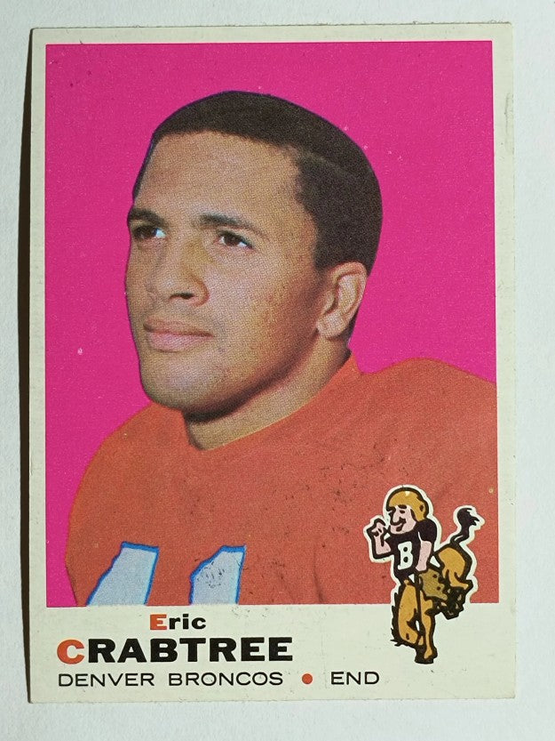 1969 Topps #151 Eric Crabtree (EXMT)