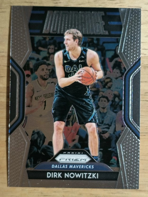2018-19 Panini Prizm Dominance #21 Dirk Nowitzki