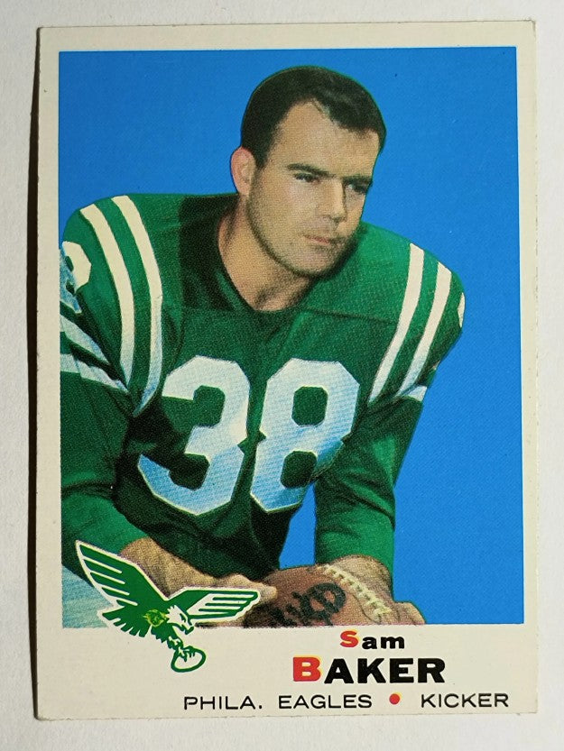 1969 Topps #154 Sam Baker (EX)