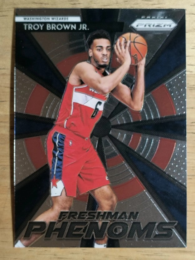 2018-19 Panini Prizm Freshman Phenoms #11 Troy Brown Jr.