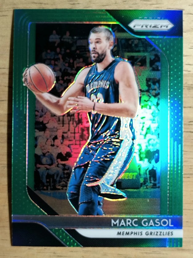 2018-19 Panini Prizm Prizms Green #136 Marc Gasol