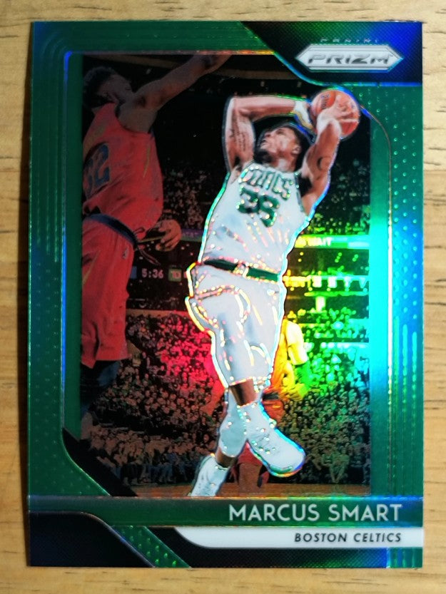 2018-19 Panini Prizm Prizms Green #178 Marcus Smart