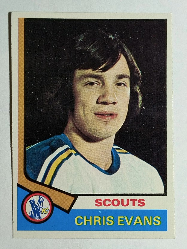 1974-75 Topps #59 Chris Evans (EXMT)