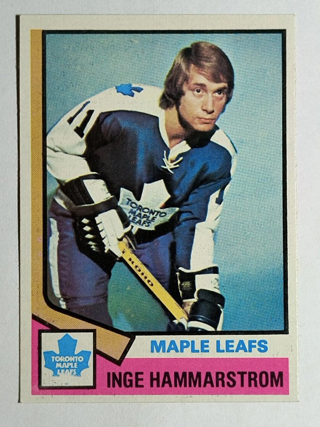 1974-75 Topps #88 Inge Hammarstrom RC (NM)