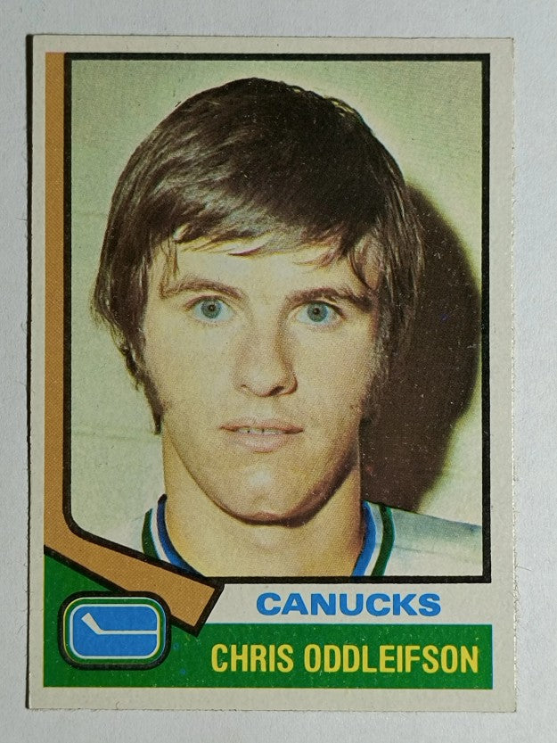 1974-75 Topps #108 Chris Oddleifson RC (EXMT)