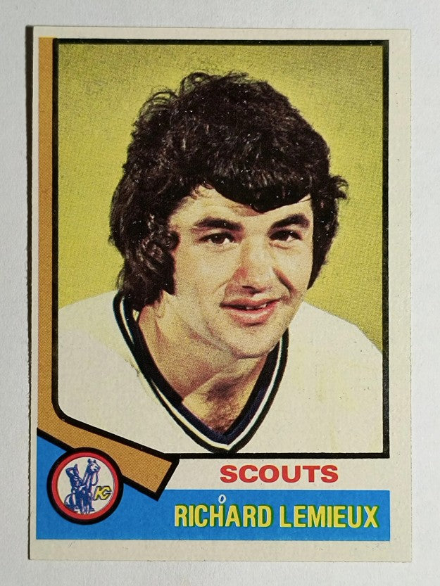 1974-75 Topps #114 Richard Lemieux (EXMT)
