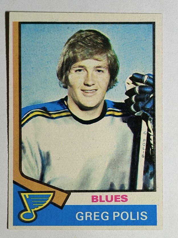 1974-75 Topps #164 Greg Polis (EXMT)