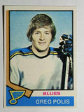1974-75 Topps #164 Greg Polis (EXMT)