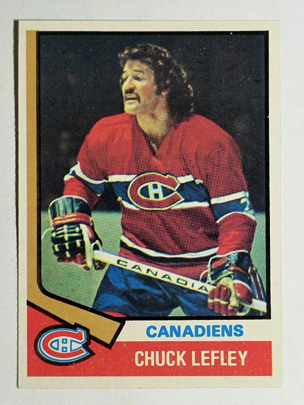 1974-75 Topps #178 Chuck Lefley (NM)