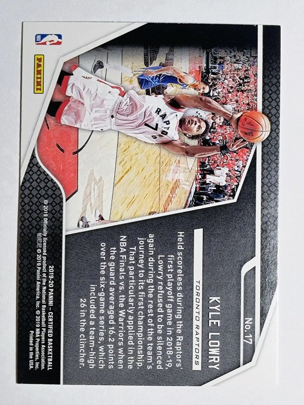 2019-20 Certified Raise the Banner #17 Kyle Lowry