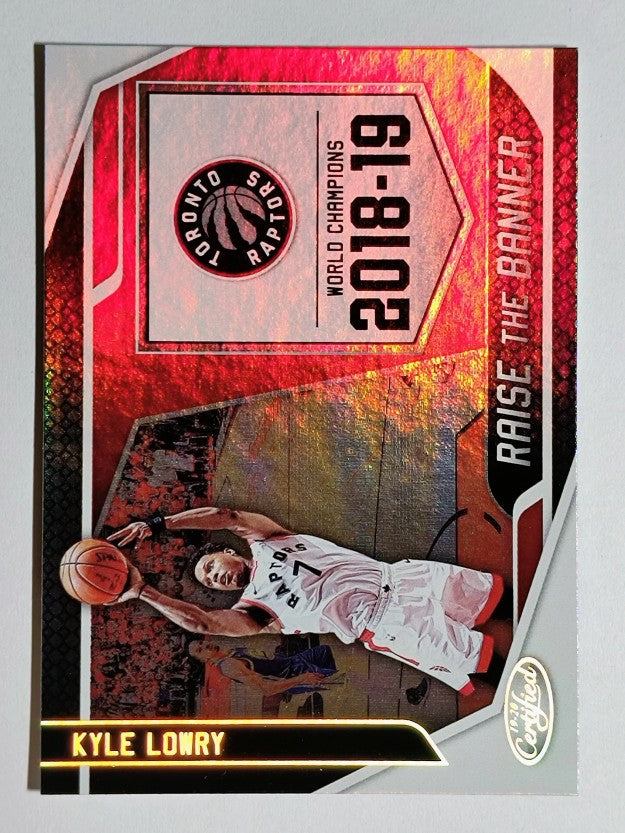 2019-20 Certified Raise the Banner #17 Kyle Lowry