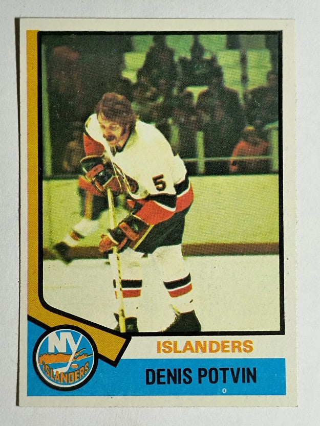 1974-75 Topps #195 Denis Potvin RC (NM)