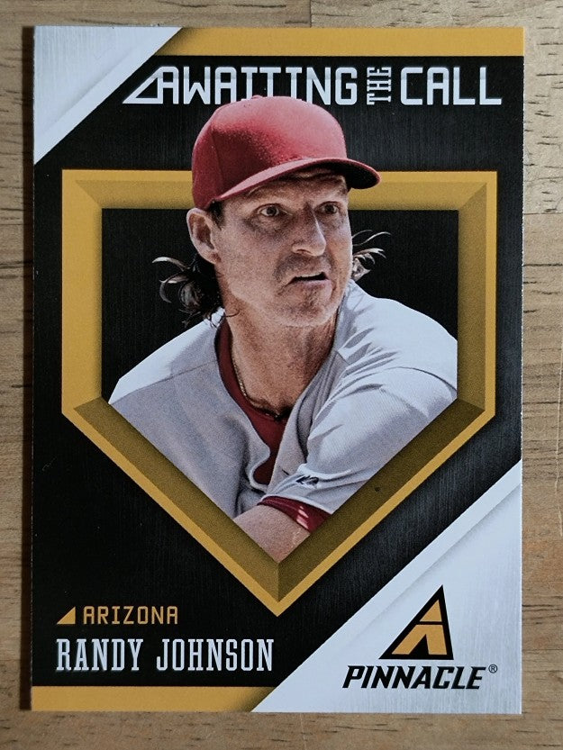 2013 Pinnacle Awaiting the Call #4 Randy Johnson