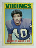 1972 Topps #53 Charlie West RC (EXMT)