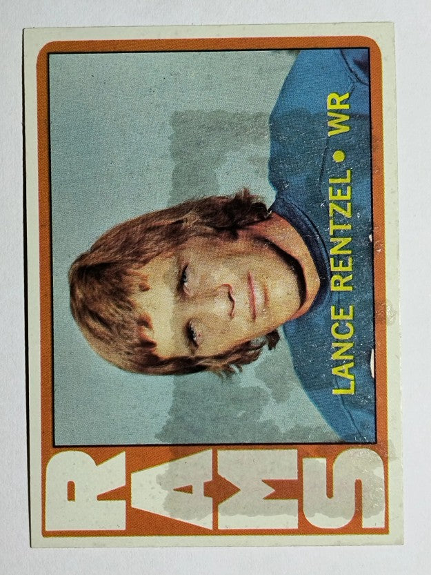 1972 Topps #81 Lance Rentzel (POOR)