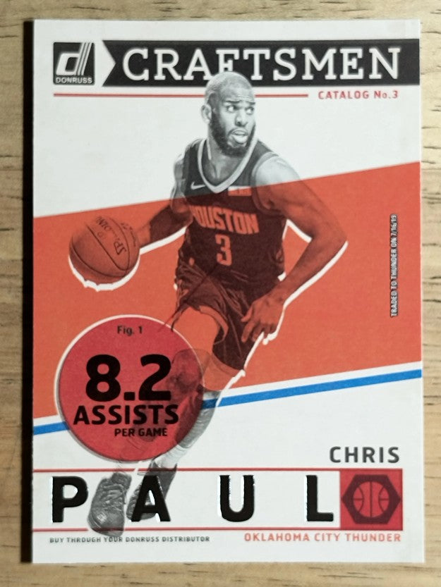2019-20 Donruss Craftsmen #2 Chris Paul