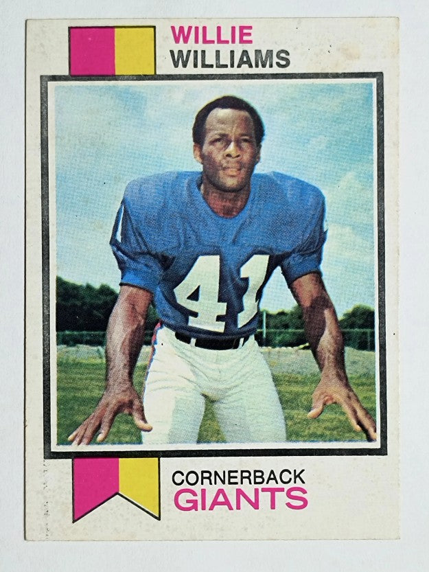 1973 Topps #231 Willie Williams RC (EXMT)