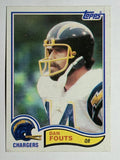 1982 Topps #230 Dan Fouts
