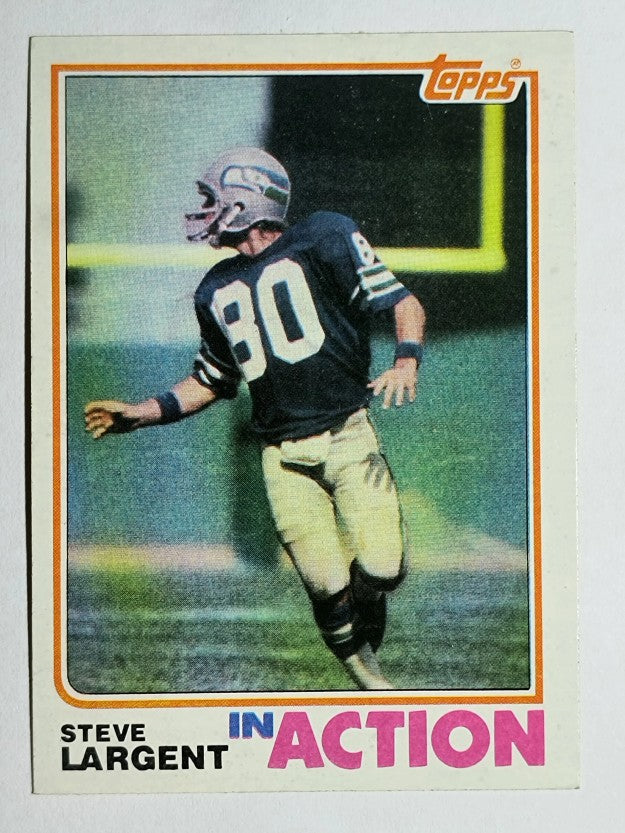 1982 Topps #250 Steve Largent IA