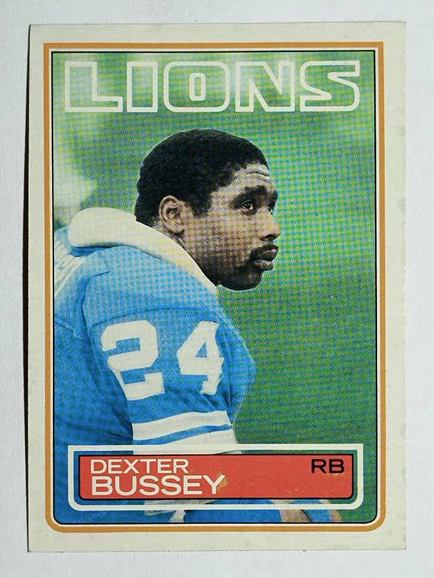 1983 Topps #60 Dexter Bussey
