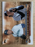 2015 Topps Inspired Play #I14 Randy Johnson/Felix Hernandez