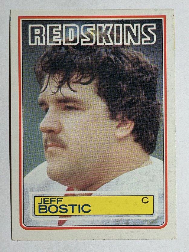 1983 Topps #187 Jeff Bostic RC