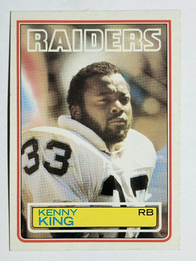 1983 Topps #303 Kenny King