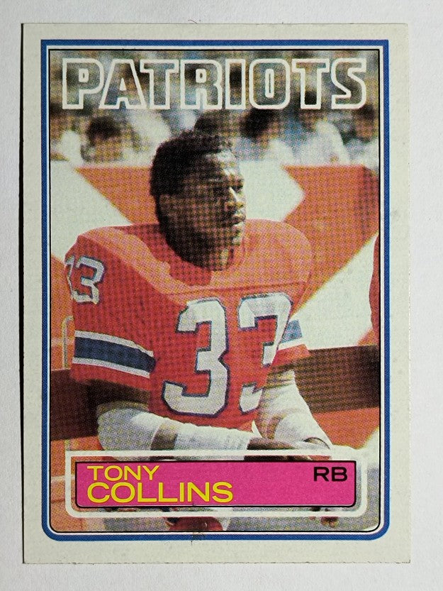 1983 Topps #328 Tony Collins
