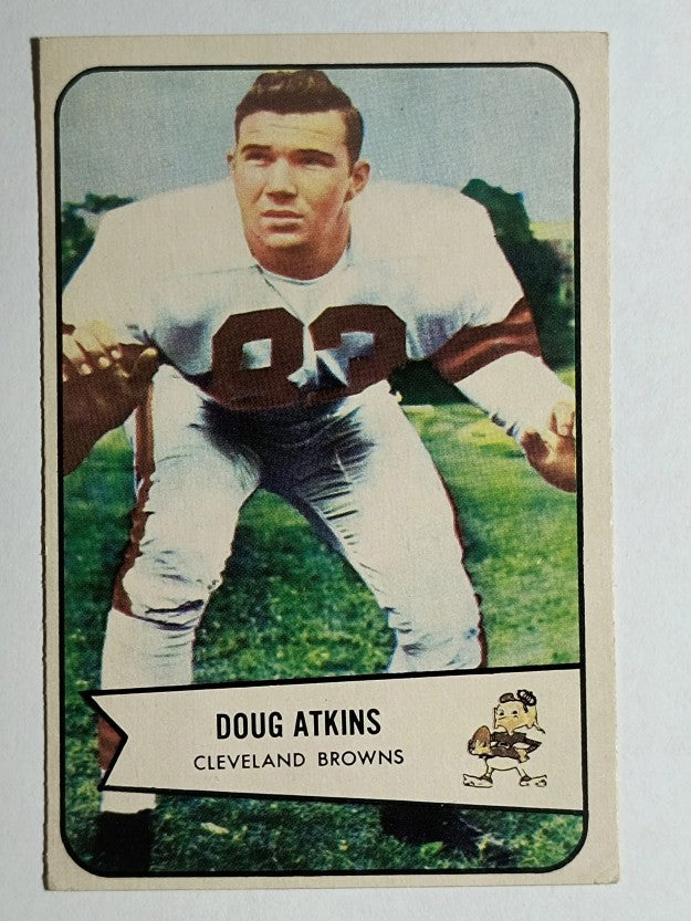 1954 Bowman #4 Doug Atkins RC (VGEX)