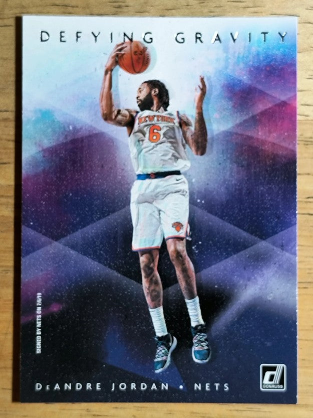 2019-20 Donruss Defying Gravity #1 DeAndre Jordan