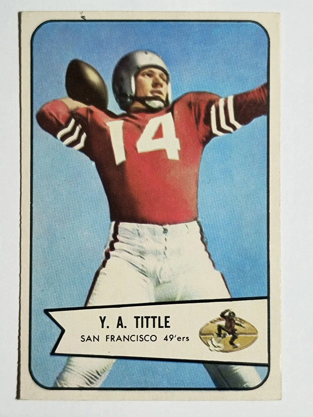 1954 Bowman #42 Y.A.Tittle (EX)