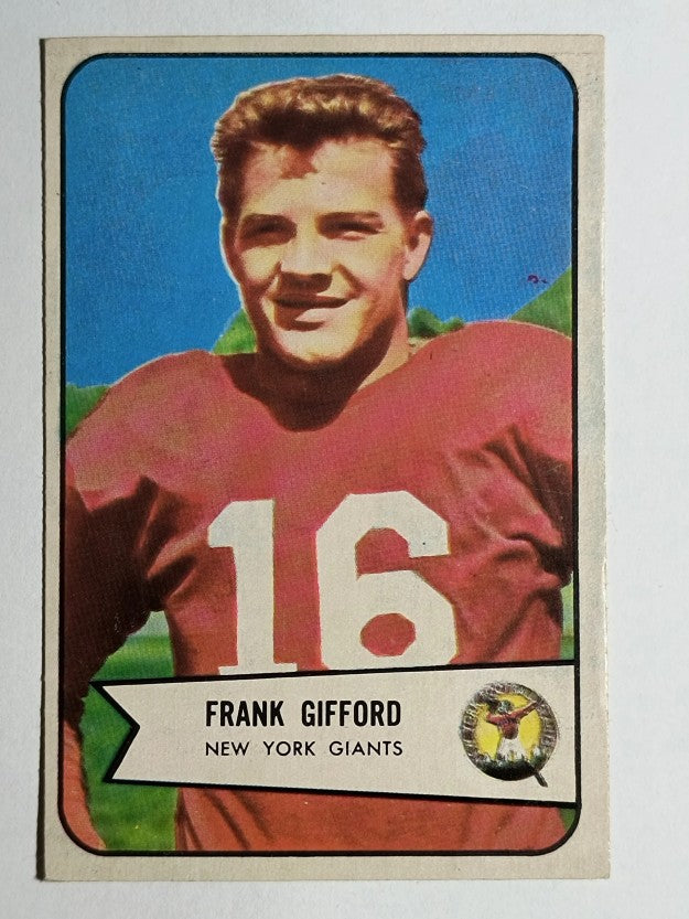 1954 Bowman #55 Frank Gifford (EX)