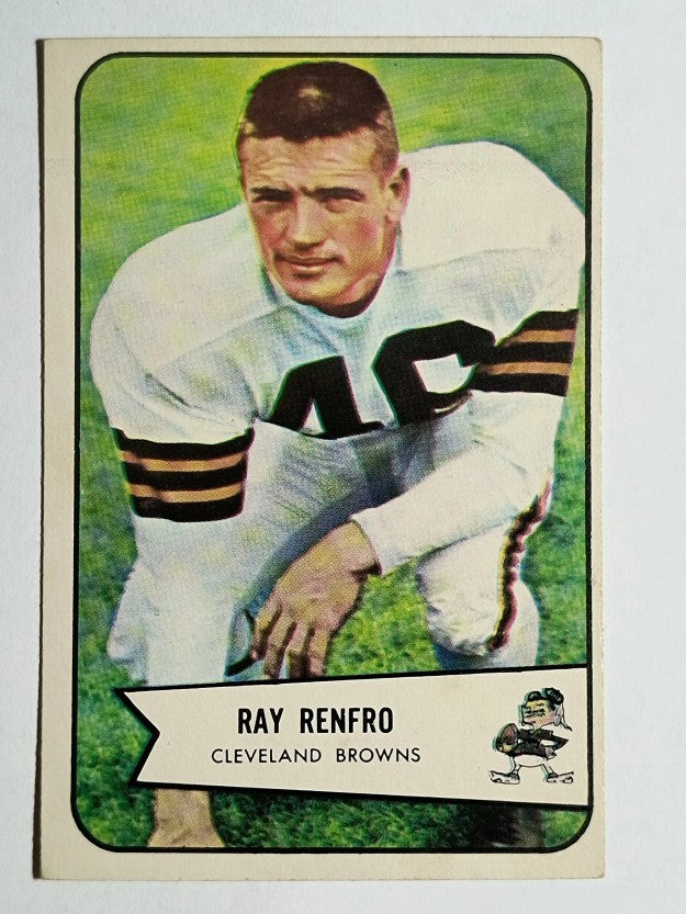 1954 Bowman #64 Ray Renfro (EX)